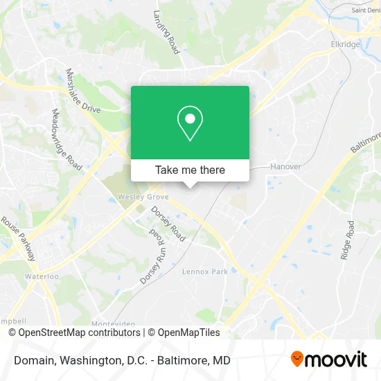 Domain map