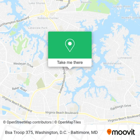 Bsa Troop 375 map
