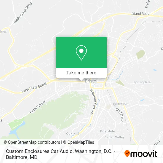 Custom Enclosures Car Audio map