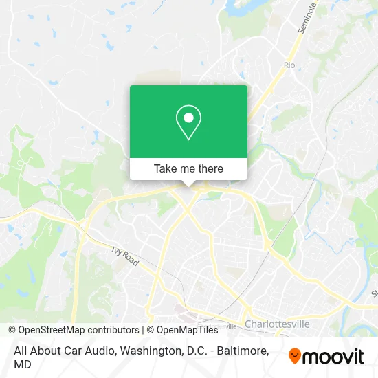 All About Car Audio map