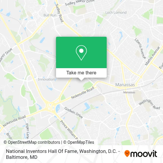 National Inventors Hall Of Fame map