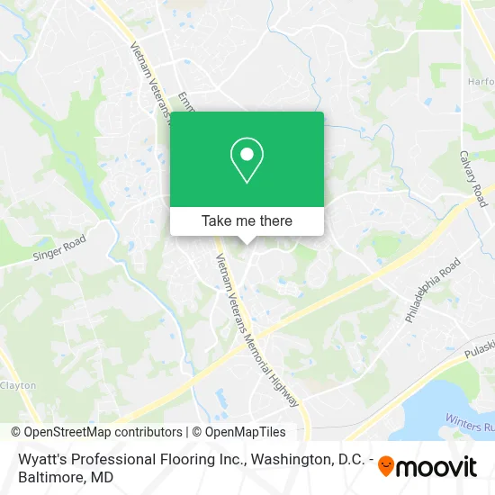 Wyatt's Professional Flooring Inc. map