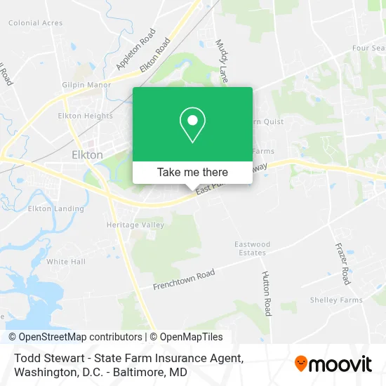 Todd Stewart - State Farm Insurance Agent map