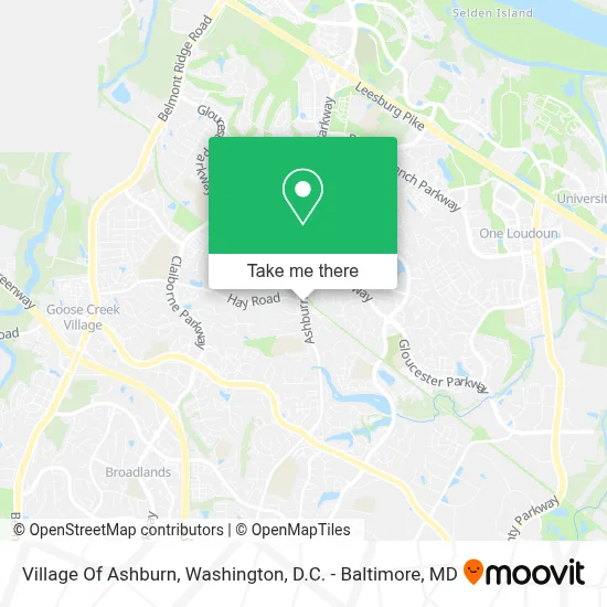Village Of Ashburn map