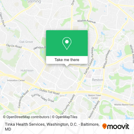 Tinka Health Services map