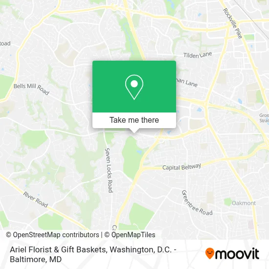 Ariel Florist & Gift Baskets map