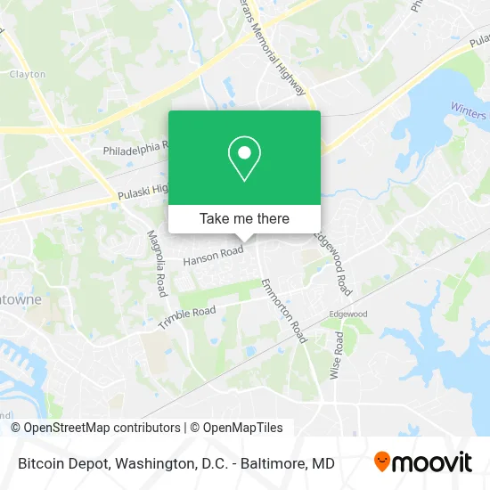 Bitcoin Depot map