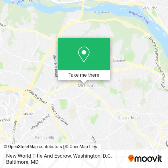 New World Title And Escrow map