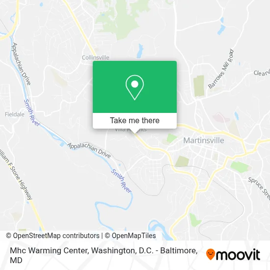 Mhc Warming Center map