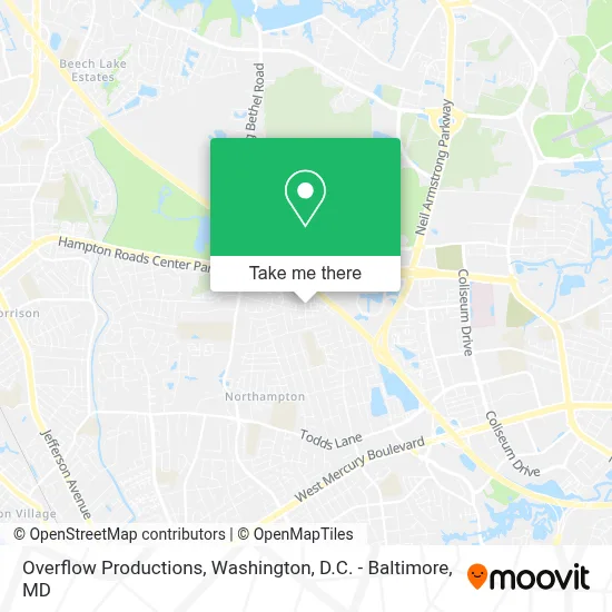 Overflow Productions map