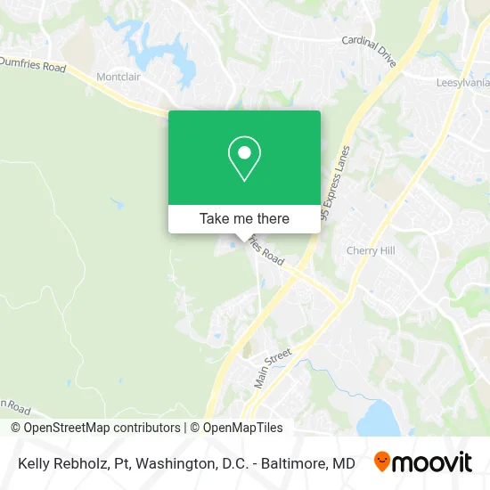 Kelly Rebholz, Pt map