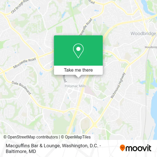 Macguffins Bar & Lounge map