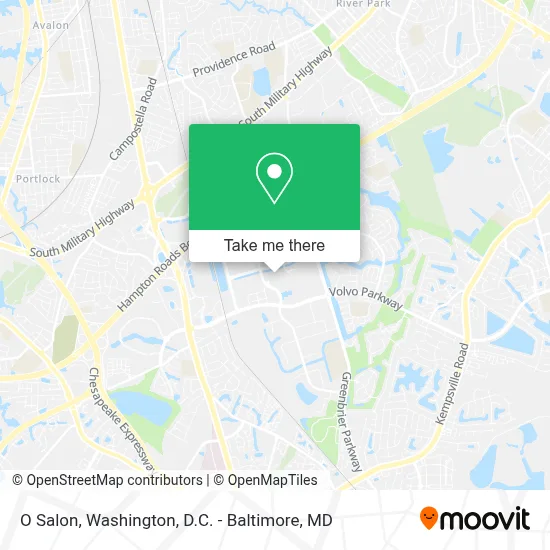 O Salon map