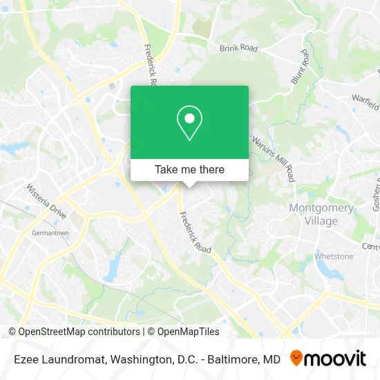 Ezee Laundromat map