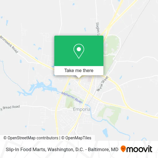 Slip-In Food Marts map