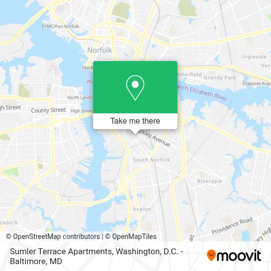 Sumler Terrace Apartments map