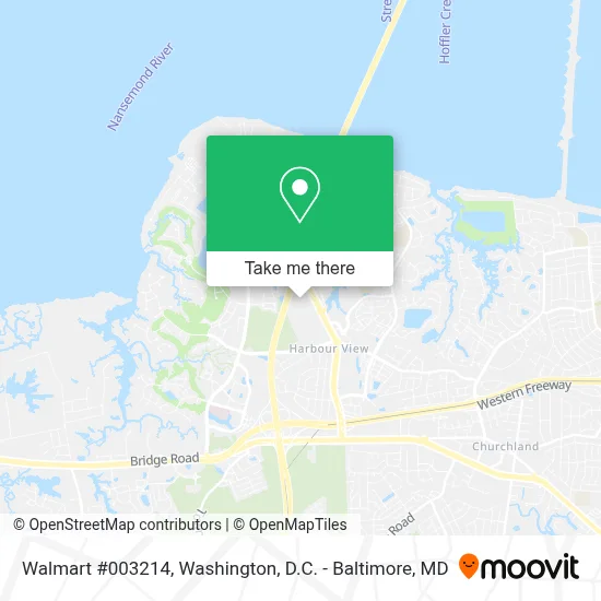 Walmart #003214 map