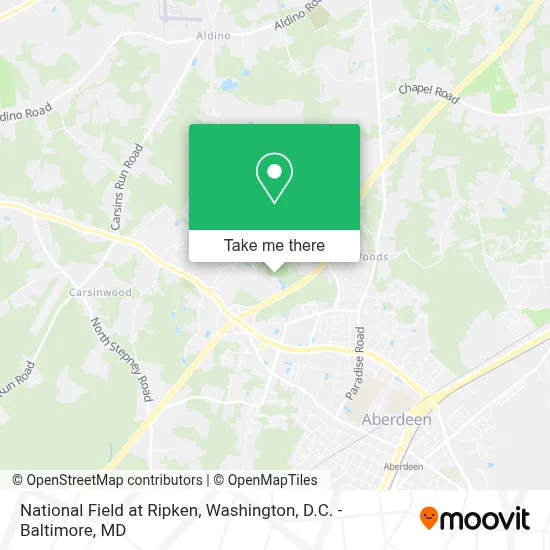 National Field at Ripken map