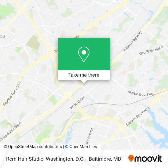 Rcm Hair Studio map