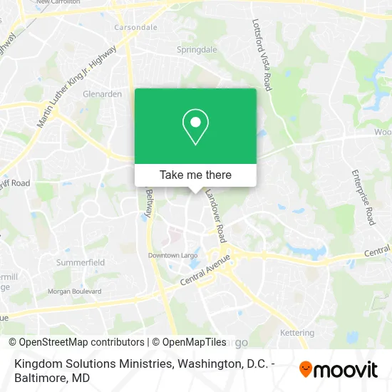 Kingdom Solutions Ministries map