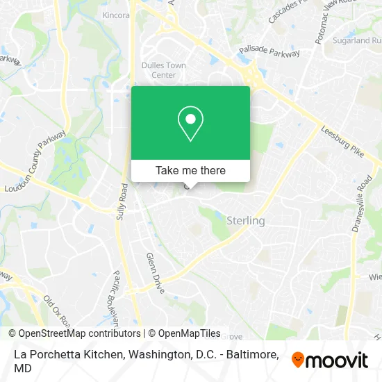 La Porchetta Kitchen map