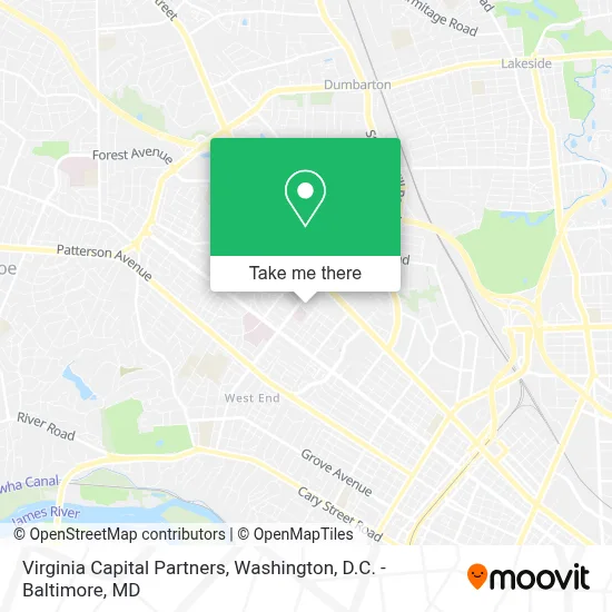Virginia Capital Partners map