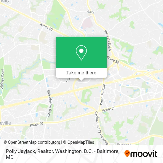 Polly Jayjack, Realtor map