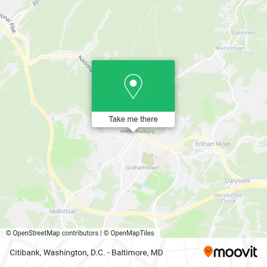 Citibank map