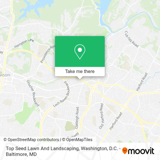 Top Seed Lawn And Landscaping map