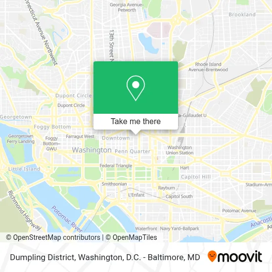 Dumpling District map