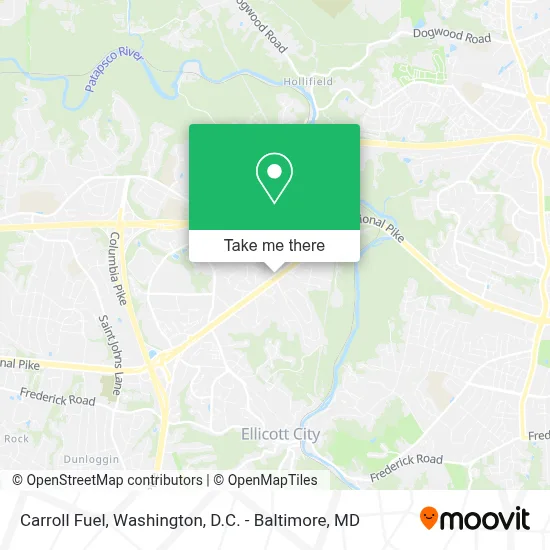 Carroll Fuel map
