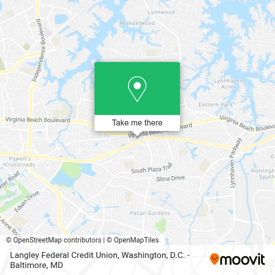 Langley Federal Credit Union map