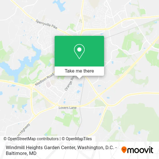 Windmill Heights Garden Center map