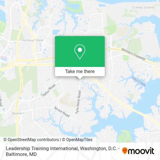 Leadership Training International map