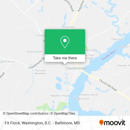 Fit Flock map