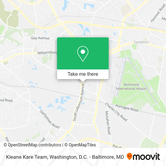 Kleane Kare Team map