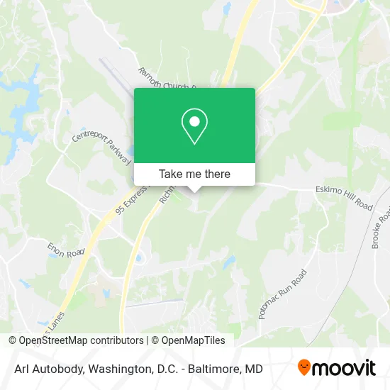 Arl Autobody map