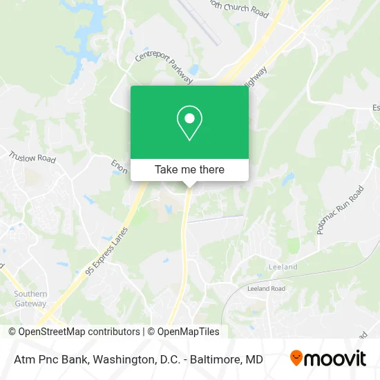Atm Pnc Bank map