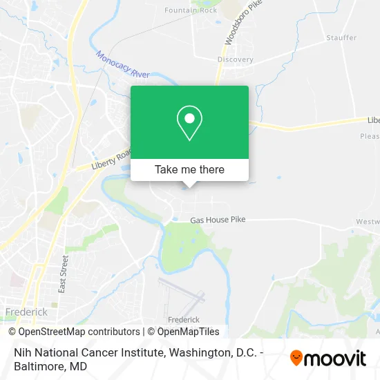 Nih National Cancer Institute map