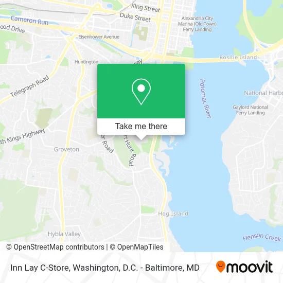 Inn Lay C-Store map