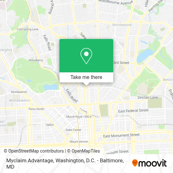 Myclaim Advantage map