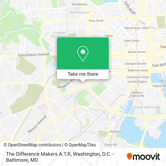 The Difference Makers A.T.R map