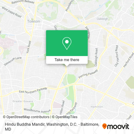 Hindu Buddha Mandir map