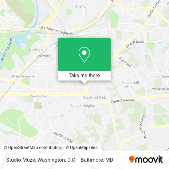 Studio Muze map