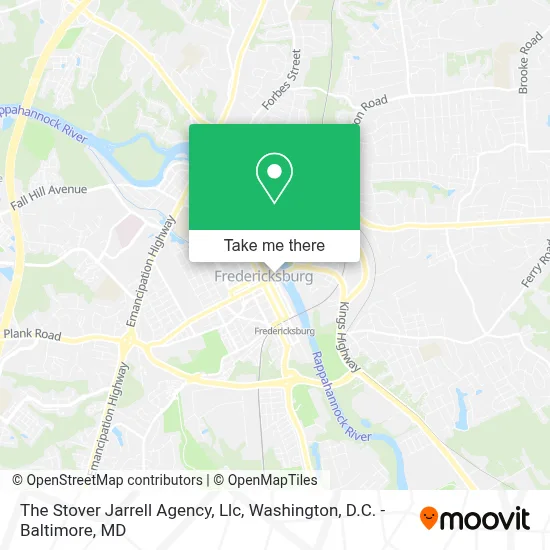 The Stover Jarrell Agency, Llc map