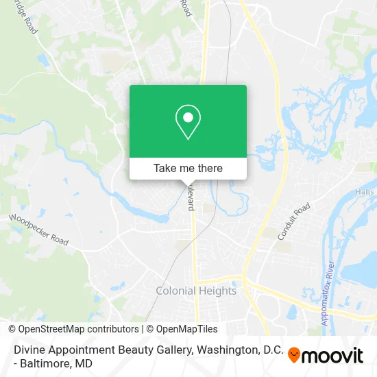 Divine Appointment Beauty Gallery map