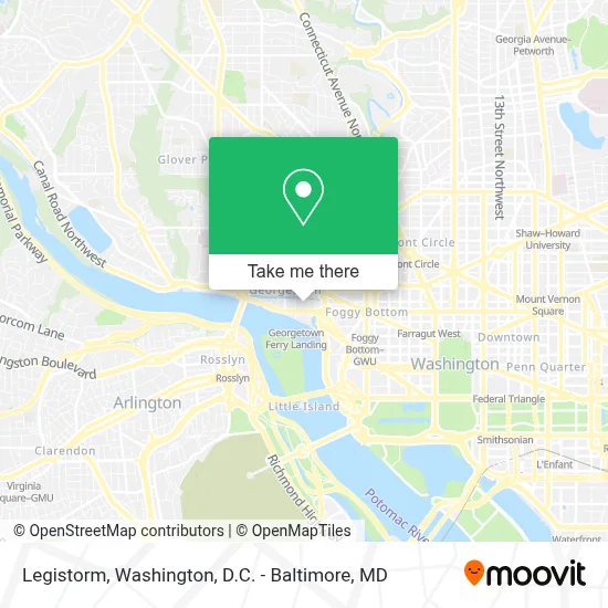 Legistorm map