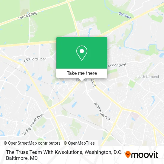 The Truss Team With Kwsolutions map