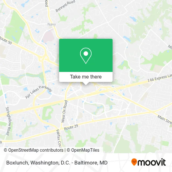 Boxlunch map