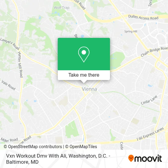 Vxn Workout Dmv With Ali map